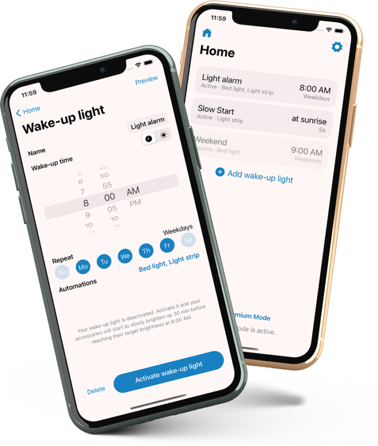 Wake Up Light - Light Alarm App for iOS & HomeKit