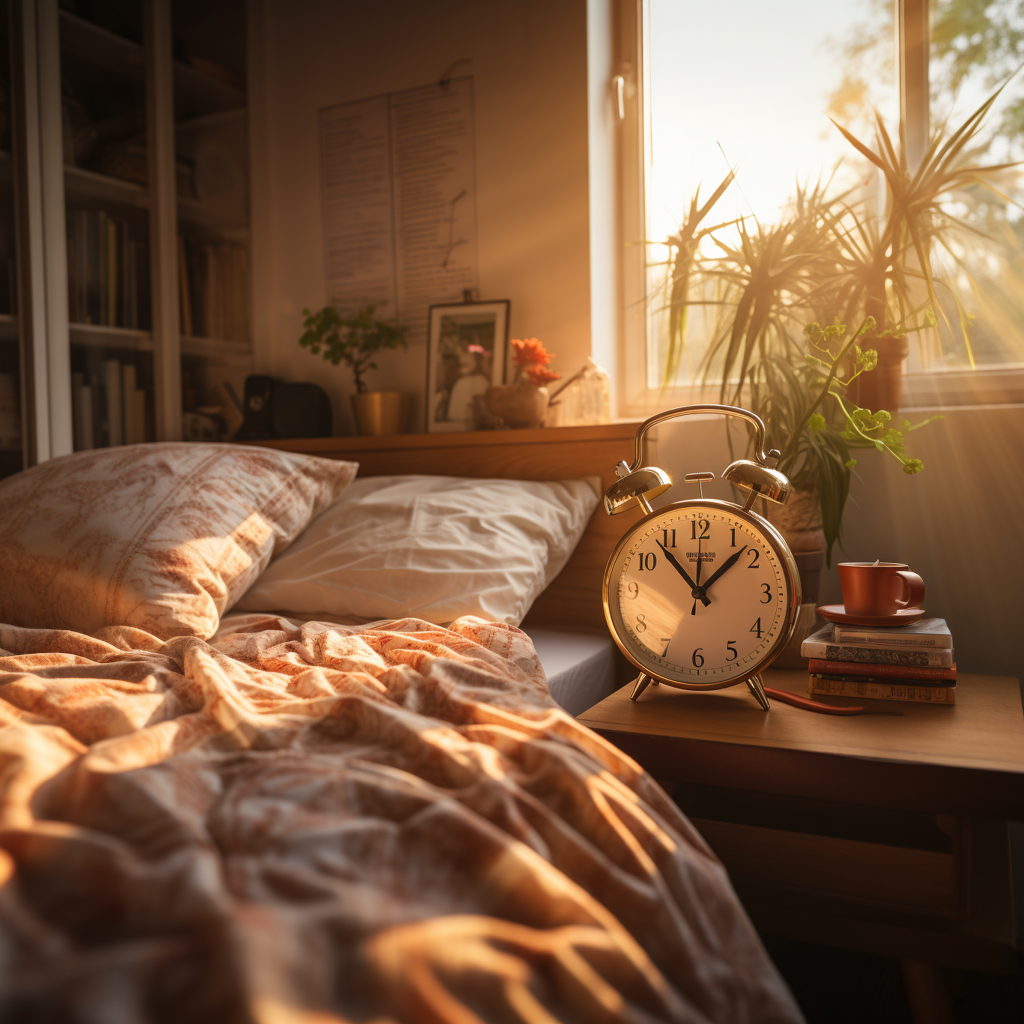 Traditional alarm clock vs natural sunlight